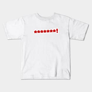 Censored F1 Bubble Text Kids T-Shirt